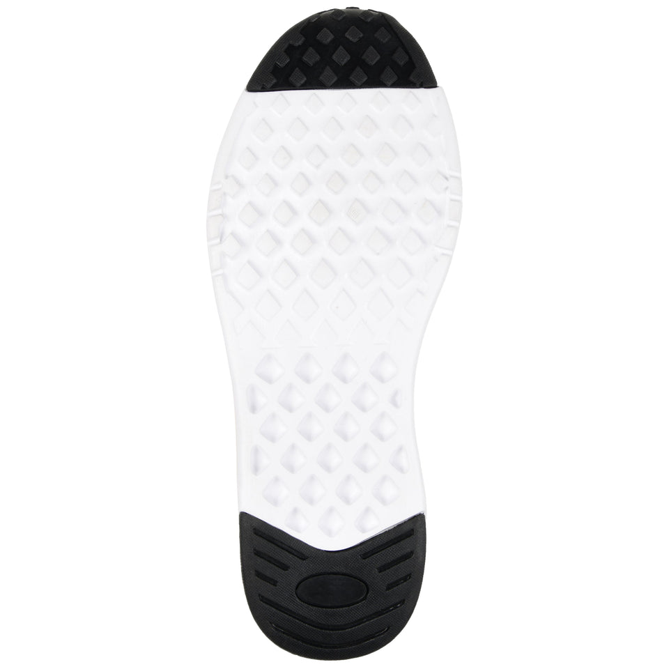 Vance Co. Cannon Casual Slip-on Knit Walking Sneaker — US 8 — Size black — Top View