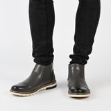Vance Co. Waylon Pull-on Chelsea Boot — US 8.5 — Size grey — Width Regular — Lifestyle View