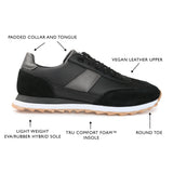 Vance Co. Ortega Casual Sneaker — US 8 — Size black — Width Regular — Top View