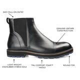 Thomas & Vine Jaylon Cap Toe Chelsea Boot — US 11 — Size black — Width Regular — Detail View