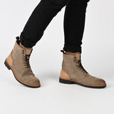 Thomas & Vine Welch Wingtip Ankle Boot — US 9.5 — Size charcoal — Width Regular — Lifestyle View