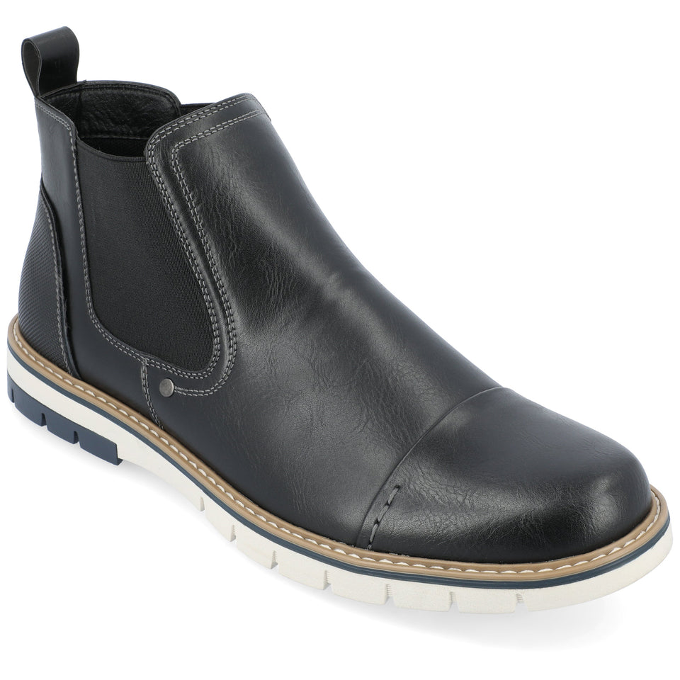 Vance Co. Waylon Pull-on Chelsea Boot — US 8.5 — Size grey — Width Regular — Alternate View 8