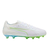 KING 20 Ultimate White Firm/Artificial Ground Soccer Cleat