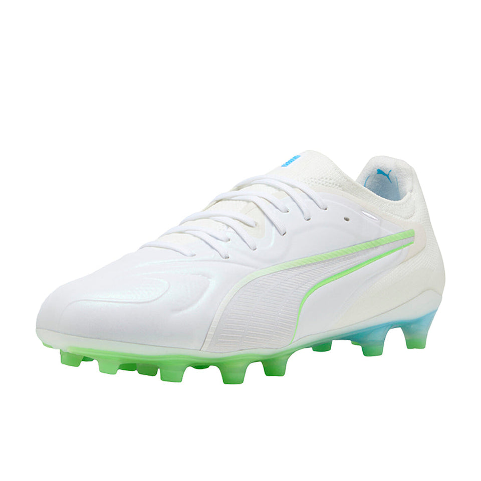 KING 20 Ultimate White Firm/Artificial Ground Soccer Cleat