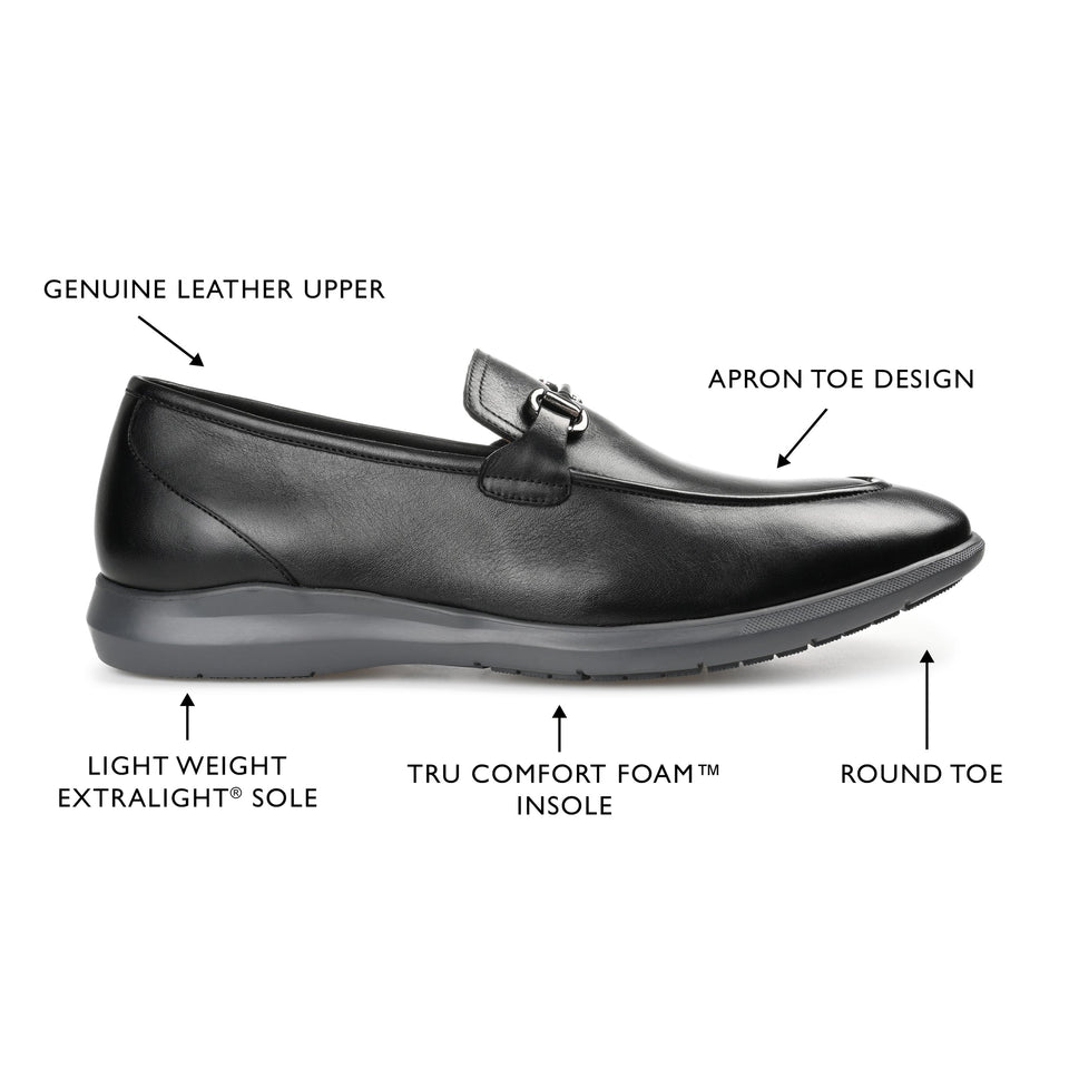 Thomas & Vine Burns Bit Loafer — US 8 — Size black — Width Regular — Detail View