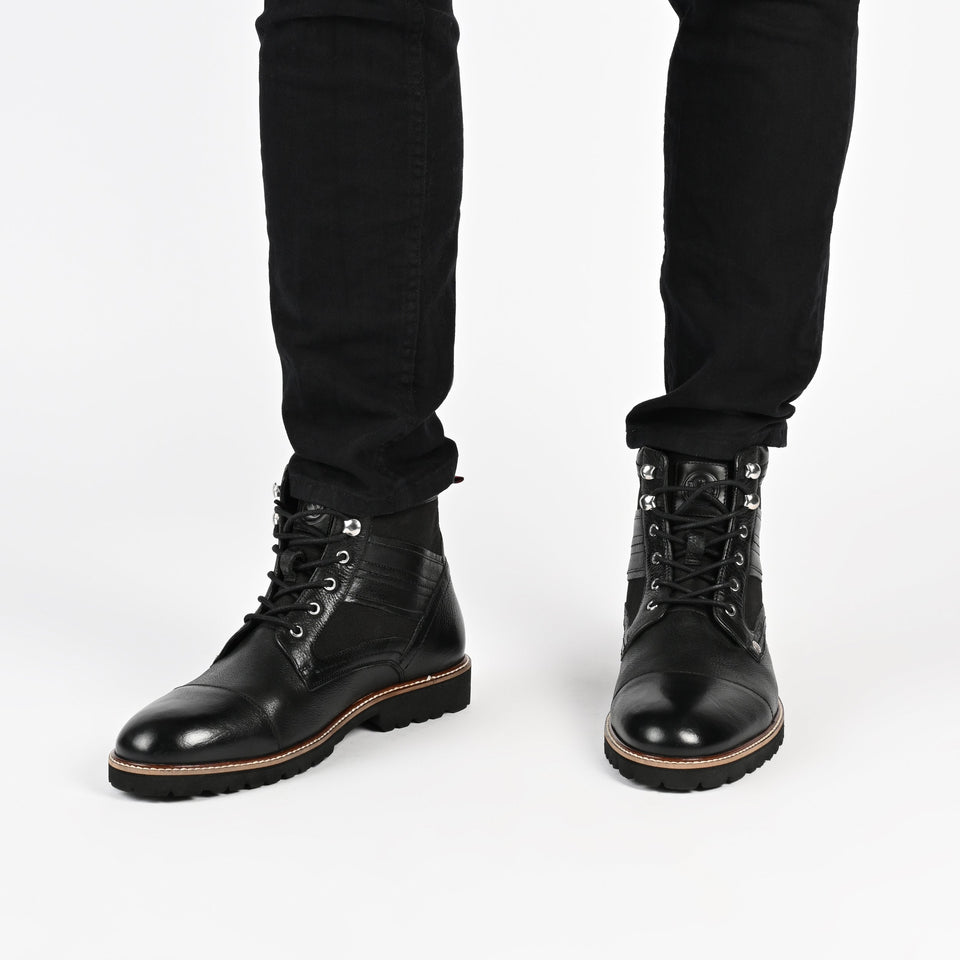 Thomas & Vine Feron Cap Toe Ankle Boot — US 9 — Size brown — Width Regular — Lifestyle View