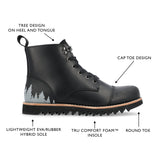 Territory Zion Water Resistant Lace-Up Boot — US 13 — Size black — Width Regular — Detail View