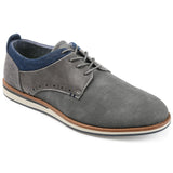Vance Co. Latrell Embossed Casual Dress Shoe — US 11.5 — Size brown — Width Regular — Detail View