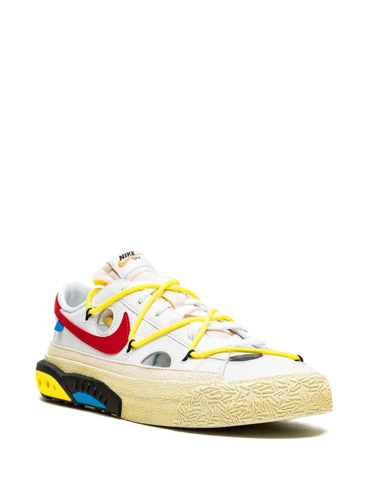 Nike X Off-White Blazer Low University Red Sneakers