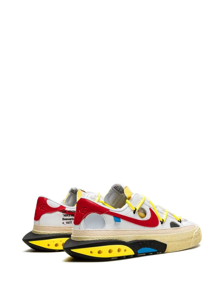 Nike X Off-White Blazer Low University Red Sneakers