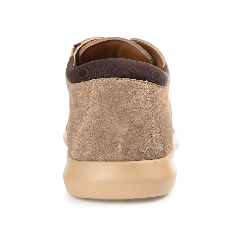 Thomas & Vine Felton Cap Toe Derby — US 8 — Size taupe — Width Regular — Back View