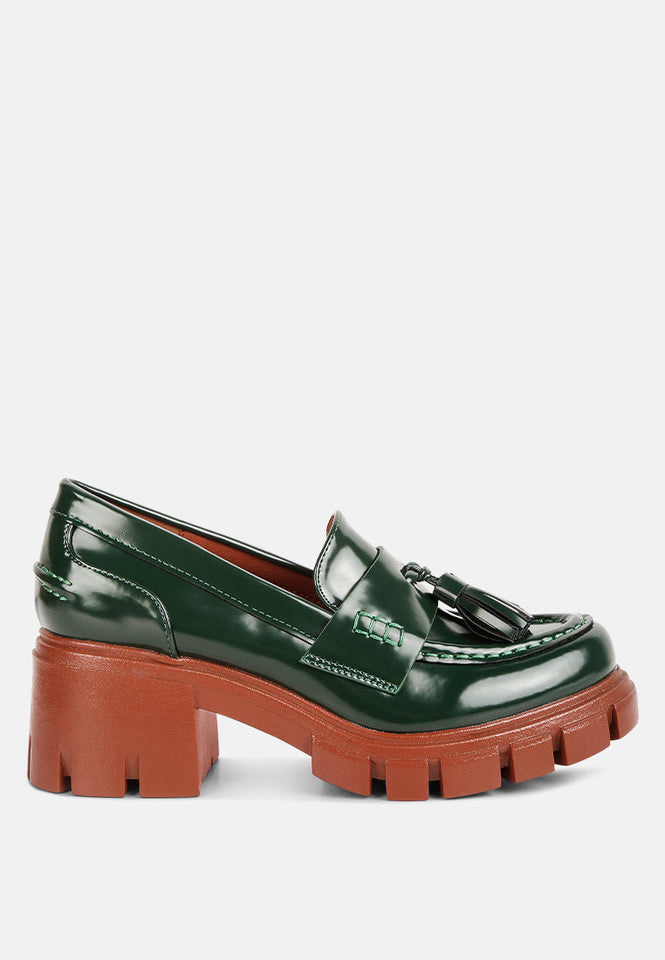 jonah tassels detail chunky loafers — US 7 — Size black — Alternate View 7