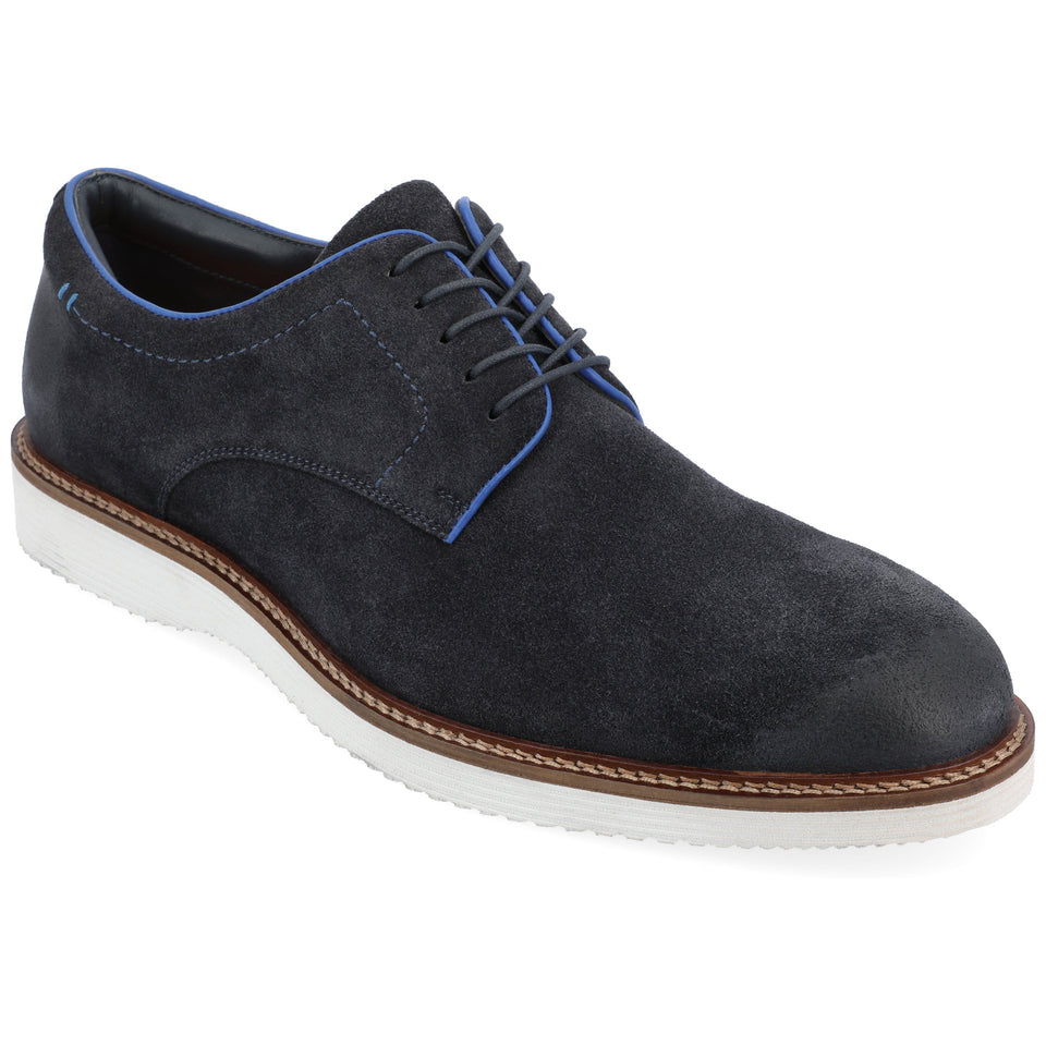 Thomas & Vine Seneca Plain Toe Derby — US 14 — Size grey — Width Regular — Alternate View 7