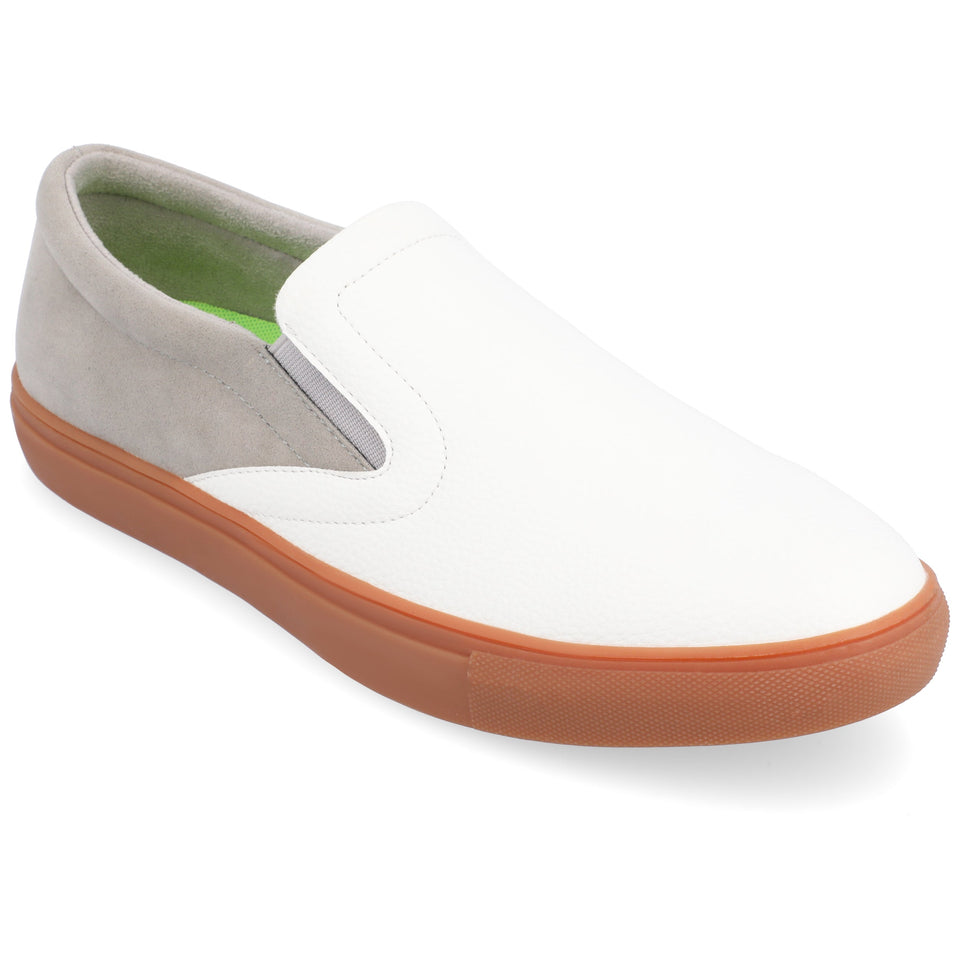 Vance Co. Wendall Slip-on Sneaker — US 10.5 — Size white — Width Regular — Front View