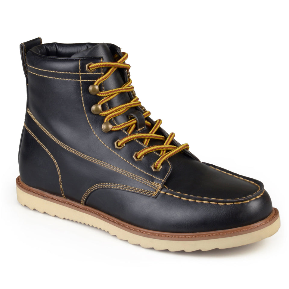 Vance Co. Men's Wyatt Mock Toe Boot — US 8.5 — Size blue — Alternate View 11