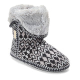 Dearfoams Womens Beth Pile Foldown Boot — XLarge — Size black — Width Regular — Alternate View 12