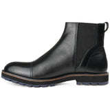 Thomas & Vine Jaylon Cap Toe Chelsea Boot — US 11 — Size black — Width Regular — Side View