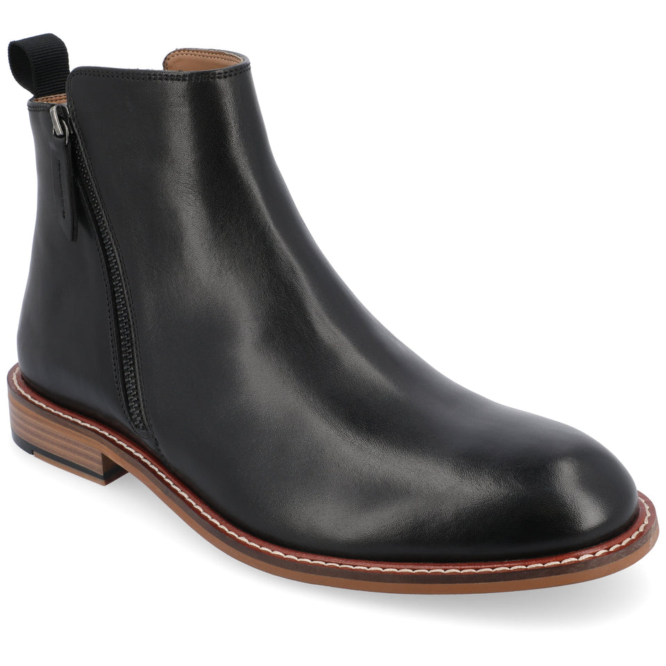 Thomas & Vine Rami Plain Toe Zip Boot — US 12 — Size brown — Width Regular — Alternate View 8