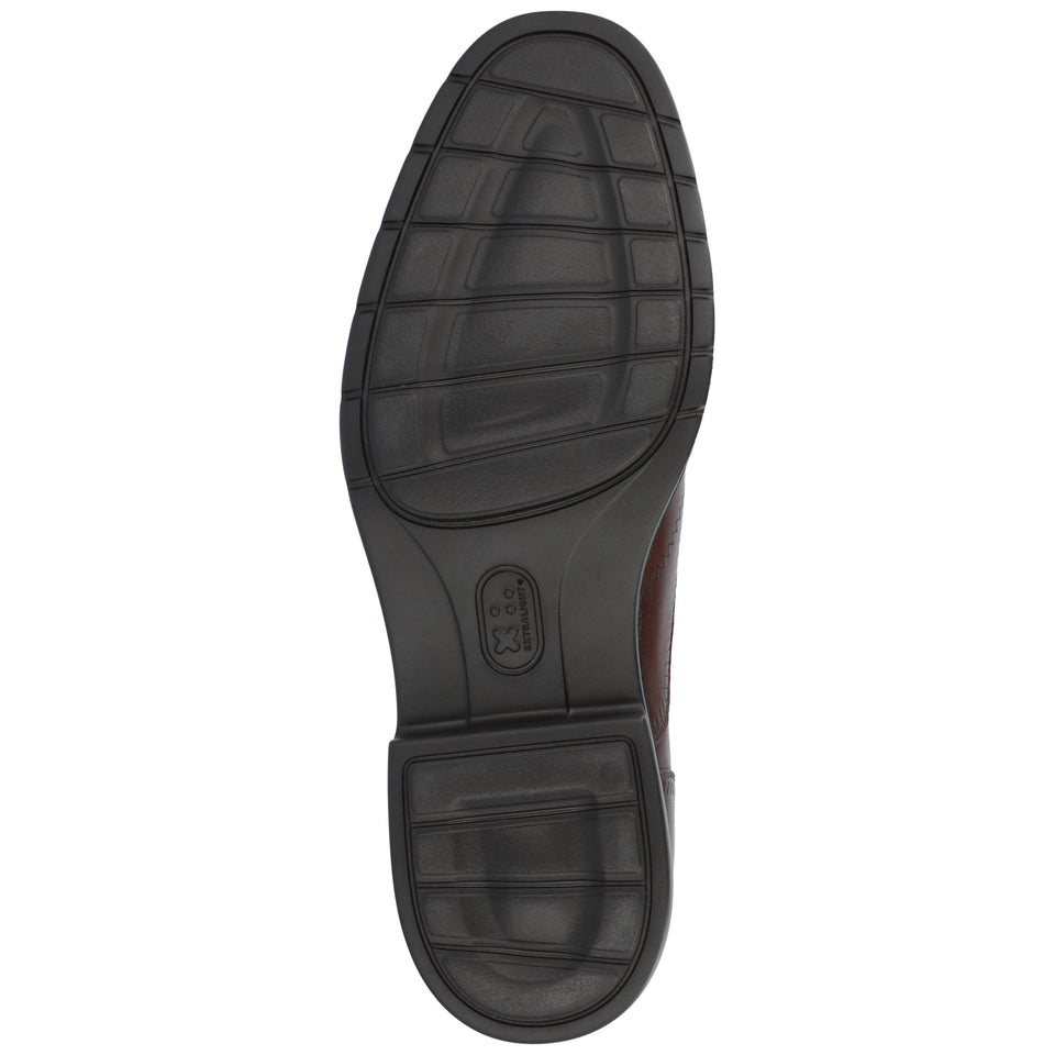Thomas & Vine Hughes Wide Width Wingtip Oxford — US 11 — Size brown — Width Wide — Top View