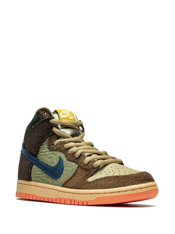 Nike X Concepts Sb Dunk High Turdunken Sneakers