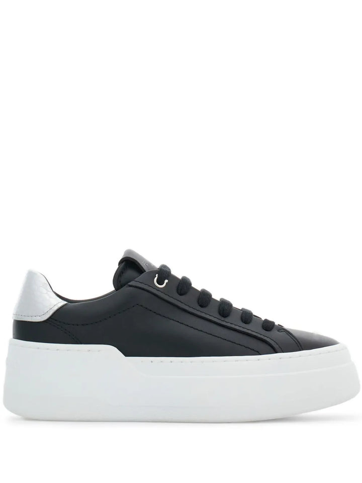 Ferragamo Logo-Patch Leather