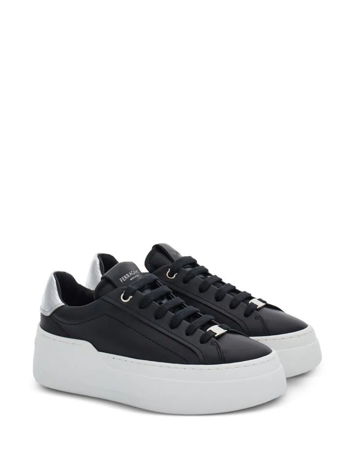 Ferragamo Logo-Patch Leather
