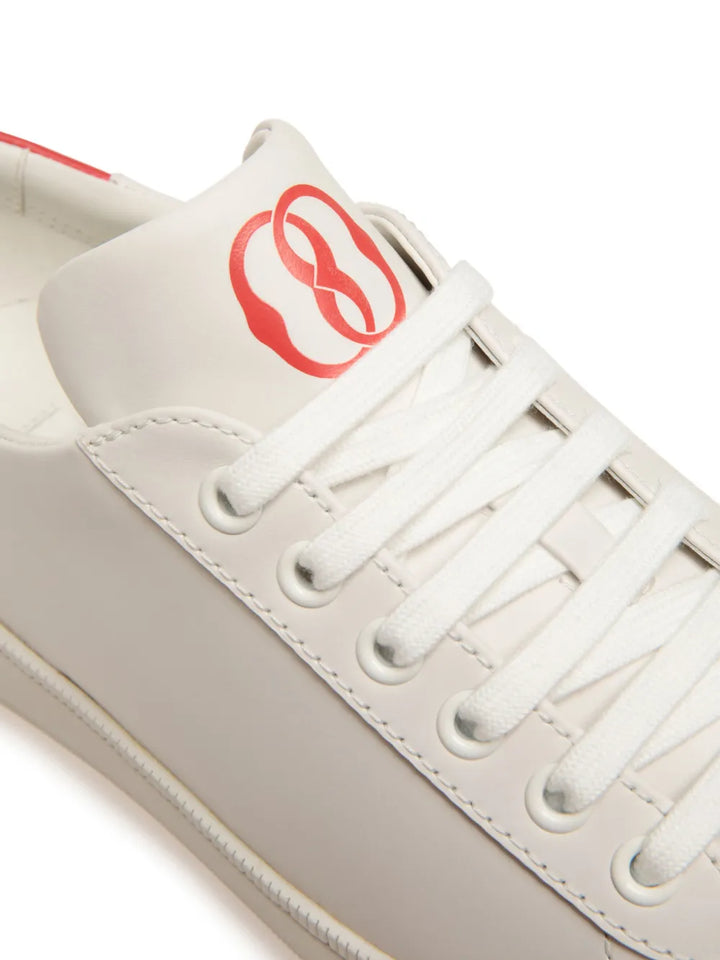 Bally Logo-Print Leather