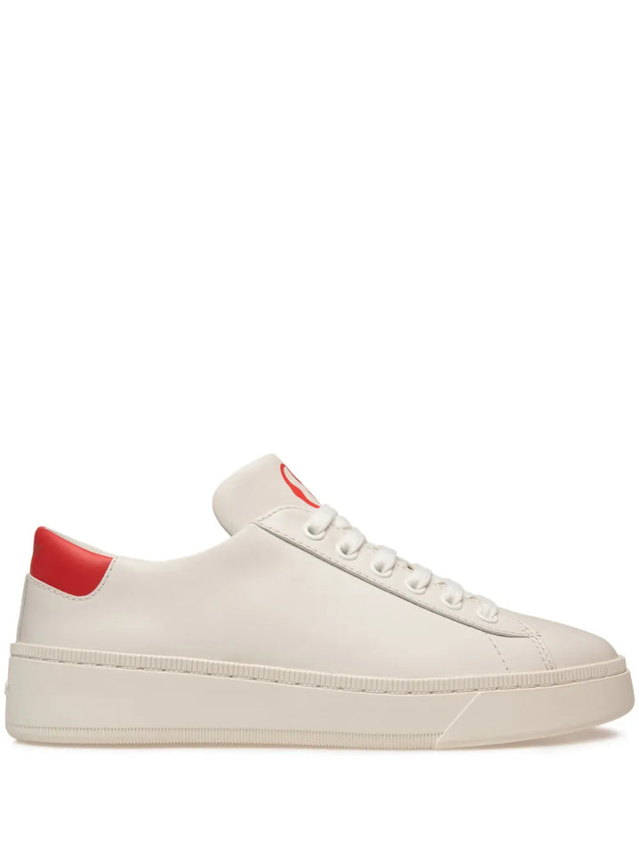 Bally Logo-Print Leather