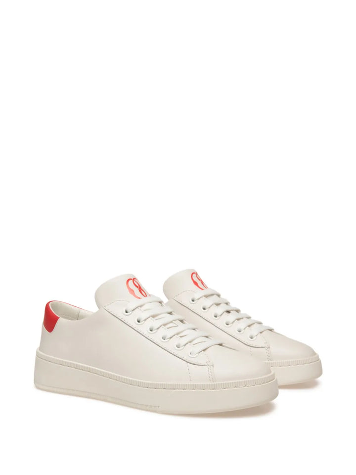 Bally Logo-Print Leather