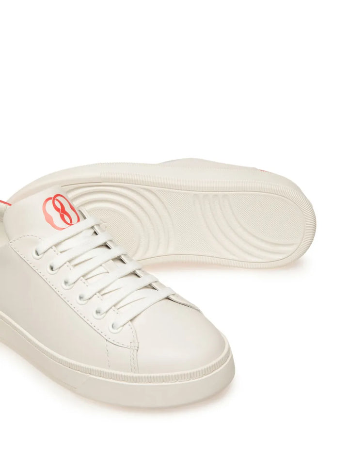 Bally Logo-Print Leather