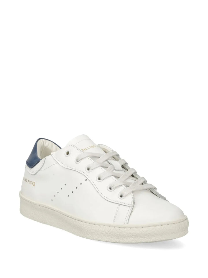 Filling Pieces Logo-Embroidered Leather