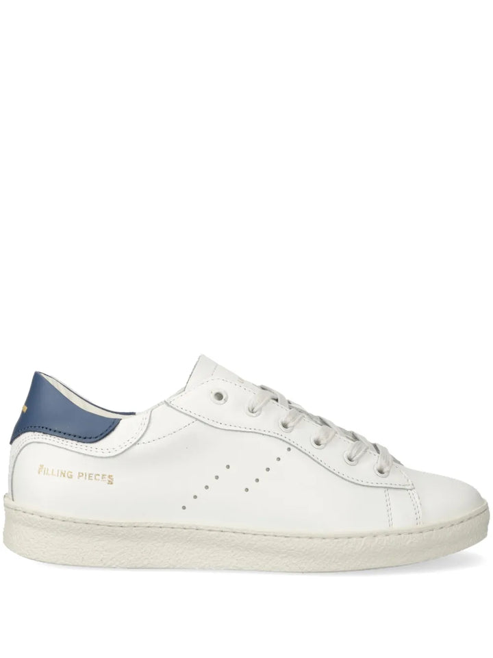 Filling Pieces Logo-Embroidered Leather