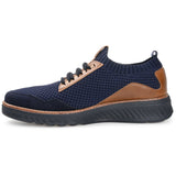 Vance Co. Julius Knit Casual Dress Shoe — US 10 — Size navy — Width Regular — Side View