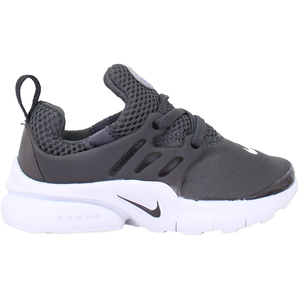Nike Little Presto Black/Grey  844767-015 Toddler — US 8 Toddler — Size black — Front View
