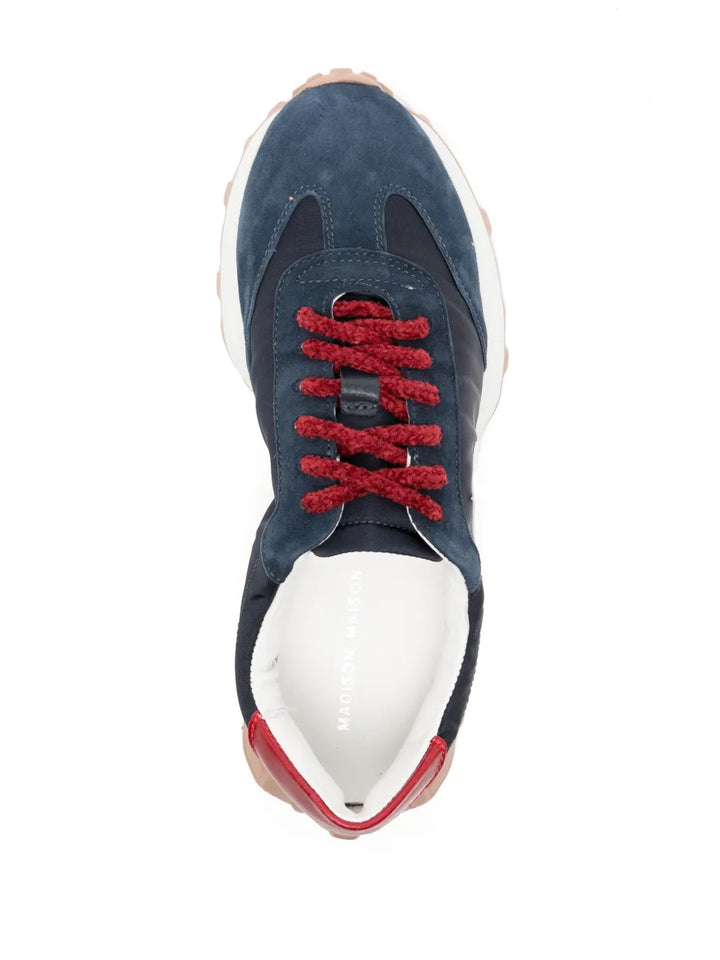 Madison.Maison Star Suede-Trimmed