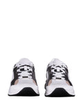 Moorer Metallic-Effect Panels Leather Low-Top