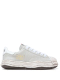 Maison MIHARA YASUHIRO Blakey Distressed-Effect Leather
