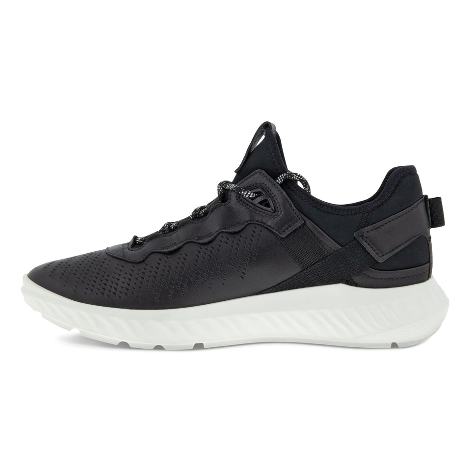 ECCO MEN'S ATH-1FM SNEAKER — EU 46 — Size black/black — Back View