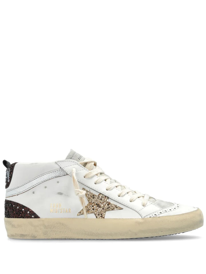 Golden Goose Mid Star Glitter-Detail