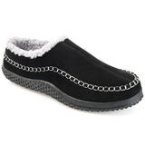 Vance Co. Godwin Moccasin Clog Slipper — US 8 — Size tan — Width Regular — Lifestyle View