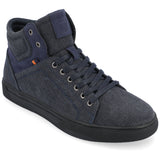 Vance Co. Justin High Top Sneaker — US 8.5 — Size navy — Width Regular — Front View