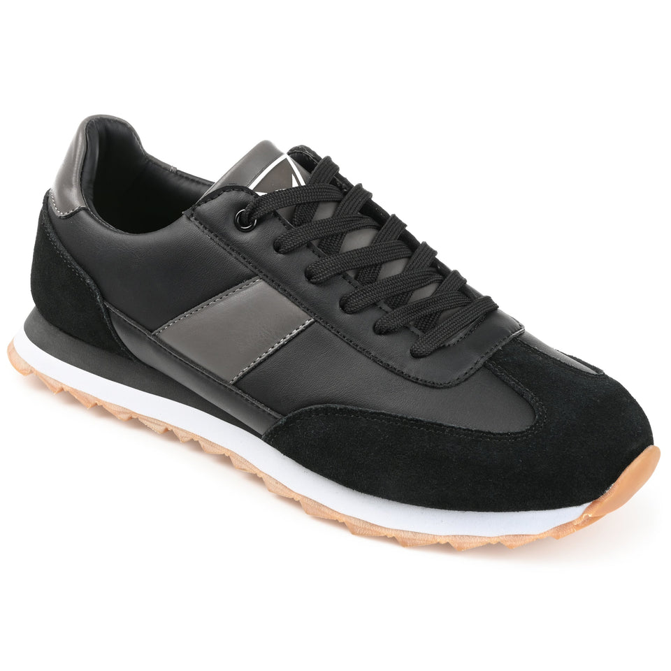 Vance Co. Ortega Casual Sneaker — US 8 — Size black — Width Regular — Front View