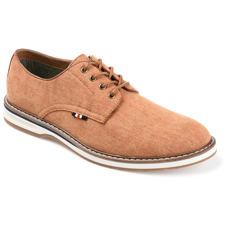 Vance Co. Ammon Textile Casual Dress Shoe — US 11.5 — Size blue — Width Regular — Lifestyle View