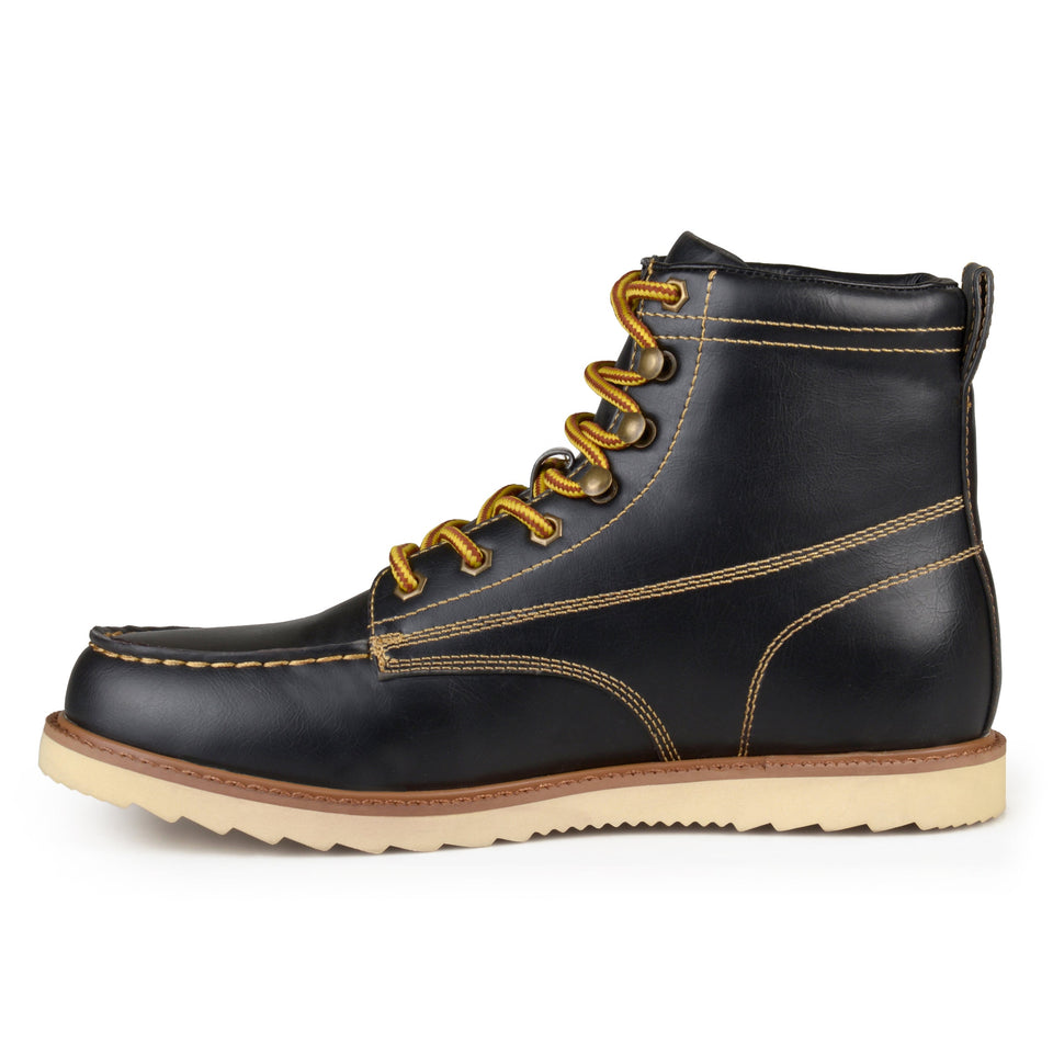Vance Co. Men's Wyatt Mock Toe Boot — US 8.5 — Size blue — Alternate View 12
