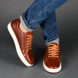 Vance Co. Maxx Casual Sneaker — US 9.5 — Size brown — Detail View
