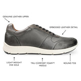 Thomas & Vine Mosley Luxe Sneaker — US 11.5 — Size grey — Width Regular — Top View