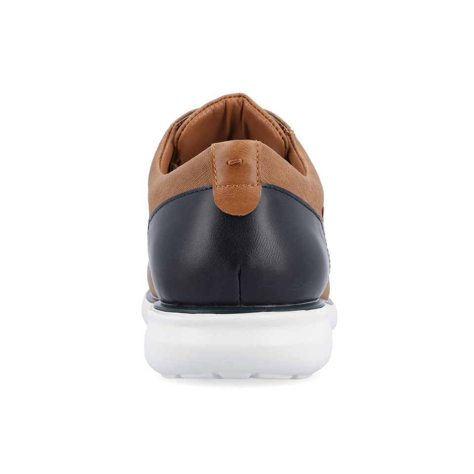 Vance Co. Kirkwell Lace-up Casual Derby — US 9 — Size tan — Width Regular — Back View