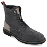 Thomas & Vine Welch Wingtip Ankle Boot — US 9.5 — Size charcoal — Width Regular — Front View