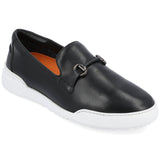 Thomas & Vine Dane Plain Toe Bit Loafer — US 9 — Size black — Width Regular — Front View