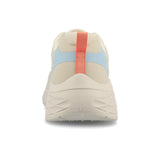 Journee Women's Marshel Casual Sneakers — US 8.5 — Size beige — Width Regular — Back View